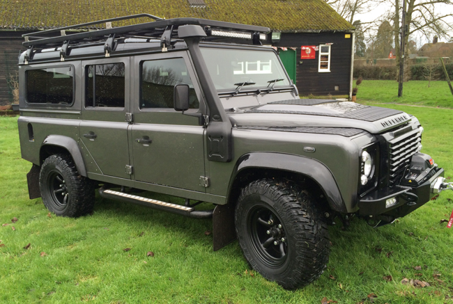 Modified Land Rover 110 Puma